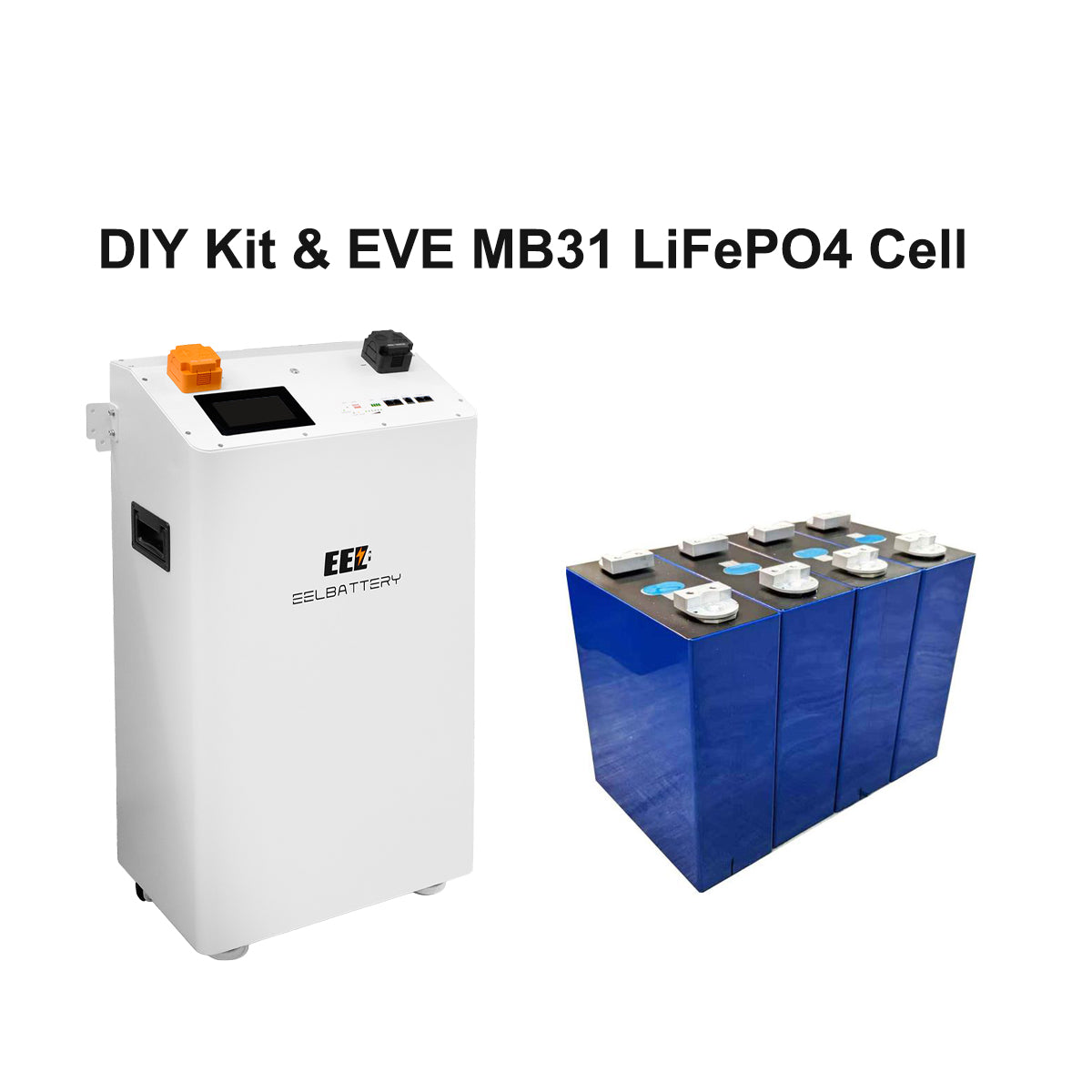 EEL 48V V2 16/17 Kwh DIY Vertical Battery Kit For Home Energy Storage |EU Stock