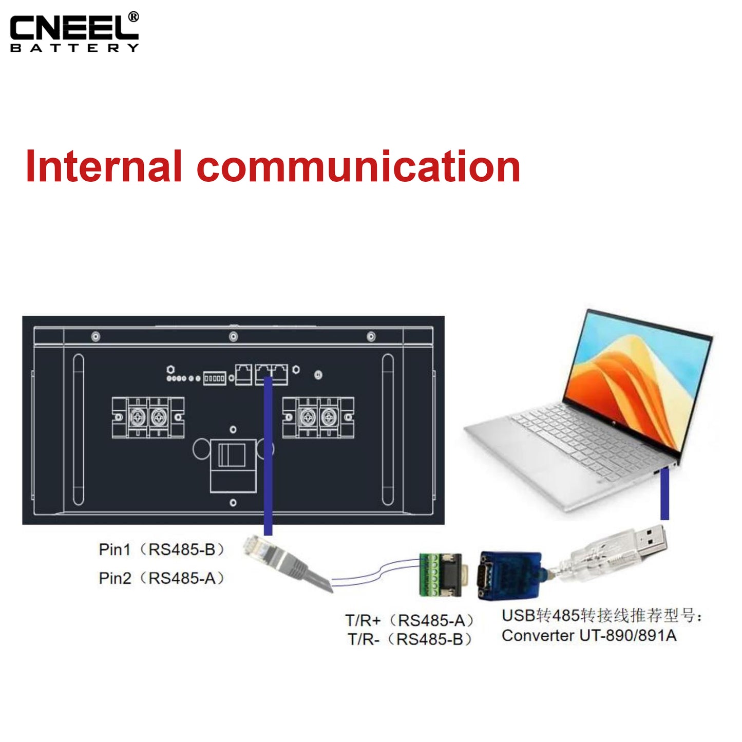EEL 48V 200A Stackable DIY Battery kit with SEP 3.0 Buletooth BMS,For Solar System,EU Stock
