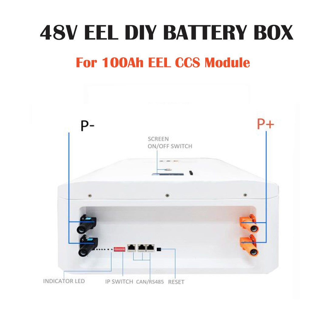 Instructions of EEL 100Ah CCS battery box