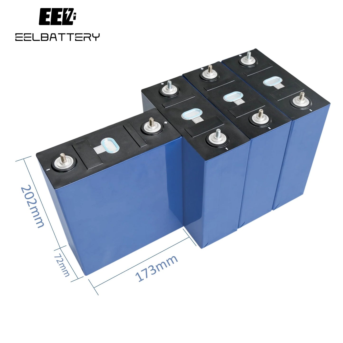 4PCS 3.2V CALB 305Ah Nivel A Lifepo4 Baterías Recargables para EV Solar Inventario de China