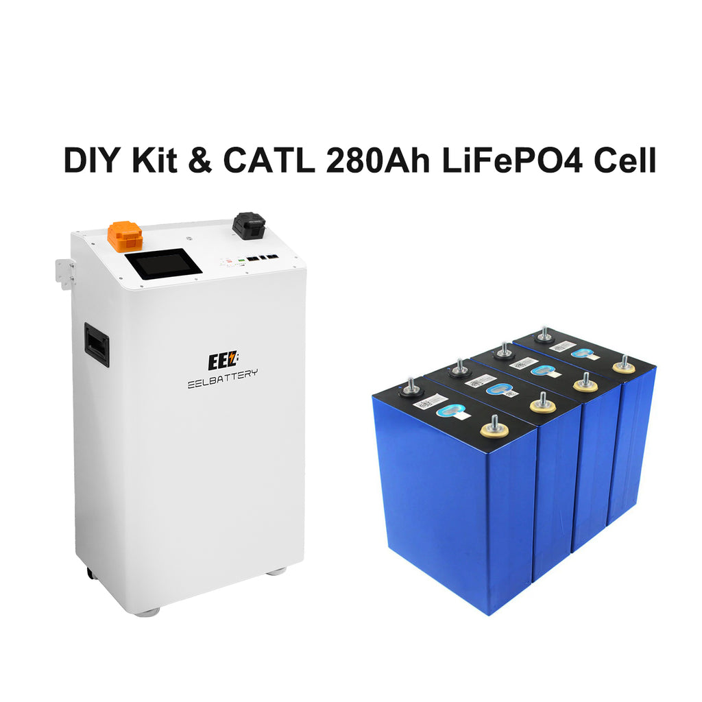 EEL 48V V2 15/16/17 Kwh DIY Vertical Battery Kit For Home Energy Storage |EU Stock