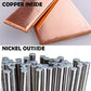 Solid Nickel-Plated Copper LFP Bus Bars 72mm for DIY Battery Contact strip