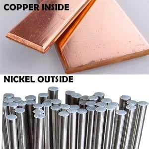 Solid Nickel-Plated Copper LFP Bus Bars 72mm for DIY Battery Contact strip