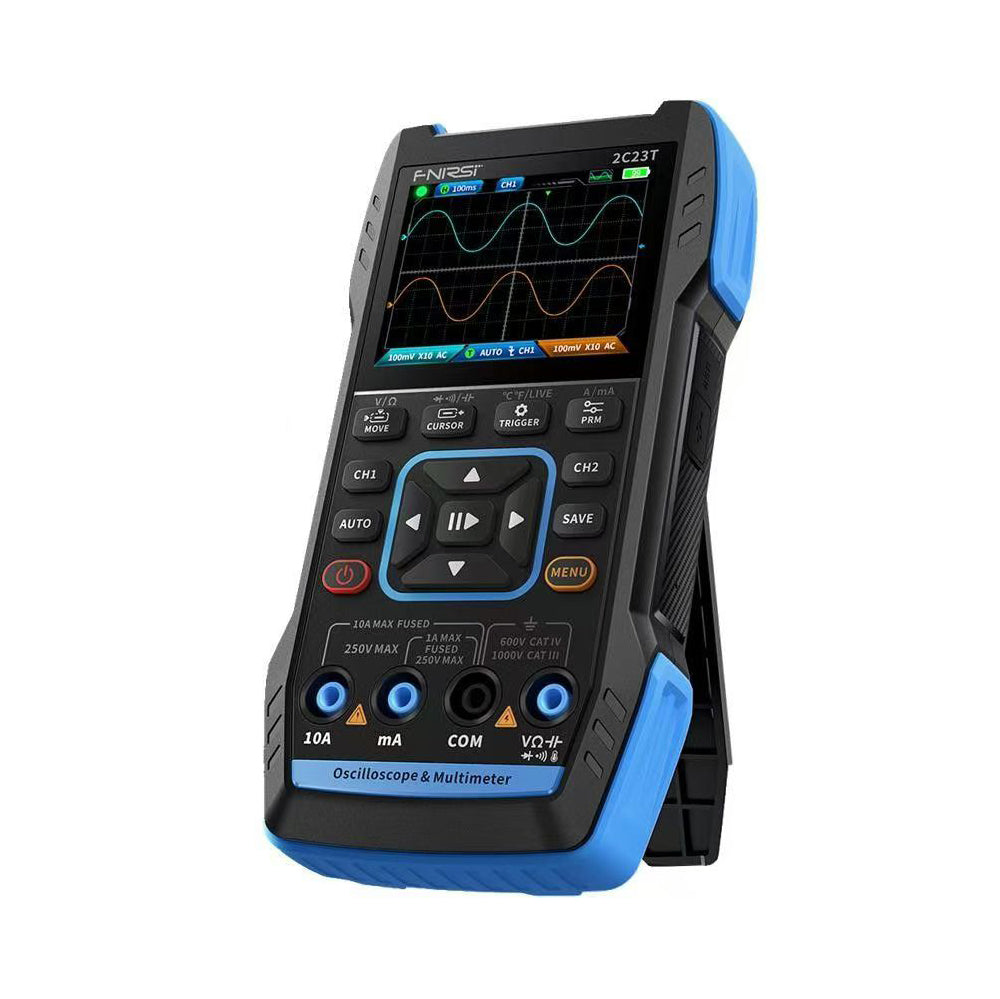 2C23T Digital Oscilloscope Dual Channel Multi-function 3-in-1 Handheld Signal Generator Multimeter