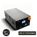 EEL 48V V1 Horizontal battery box with seplos v3.0 bms,ideal for solar battery diy.