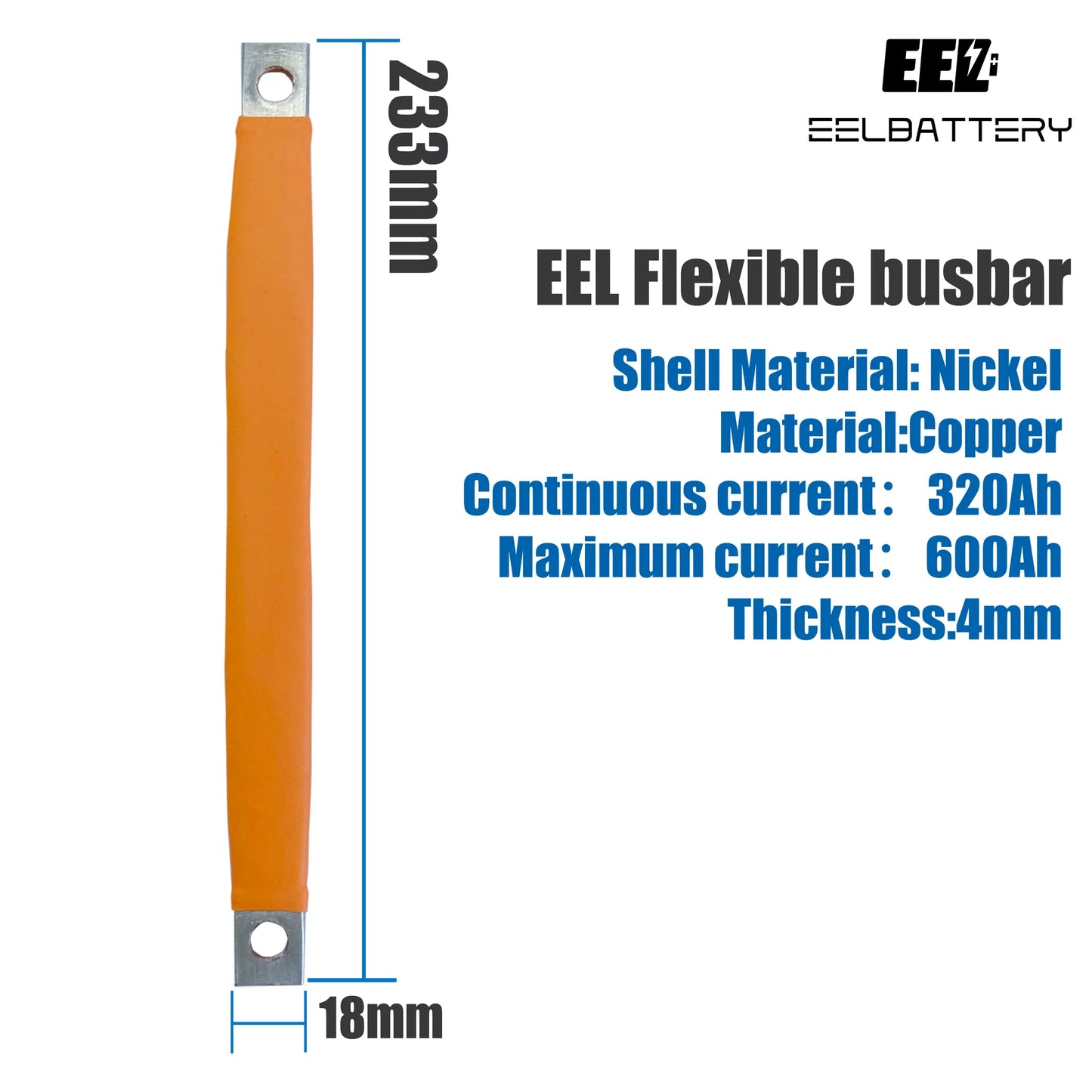 48V EEL Battery Box Parallel Connection Cable Set Flexible Busbar