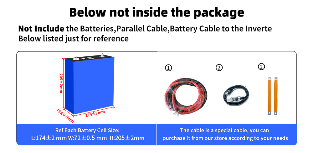 EELBATTERY V4 DIY JK 200A BMS LifePO4 280Ah Metal Battery Case  , EU stock