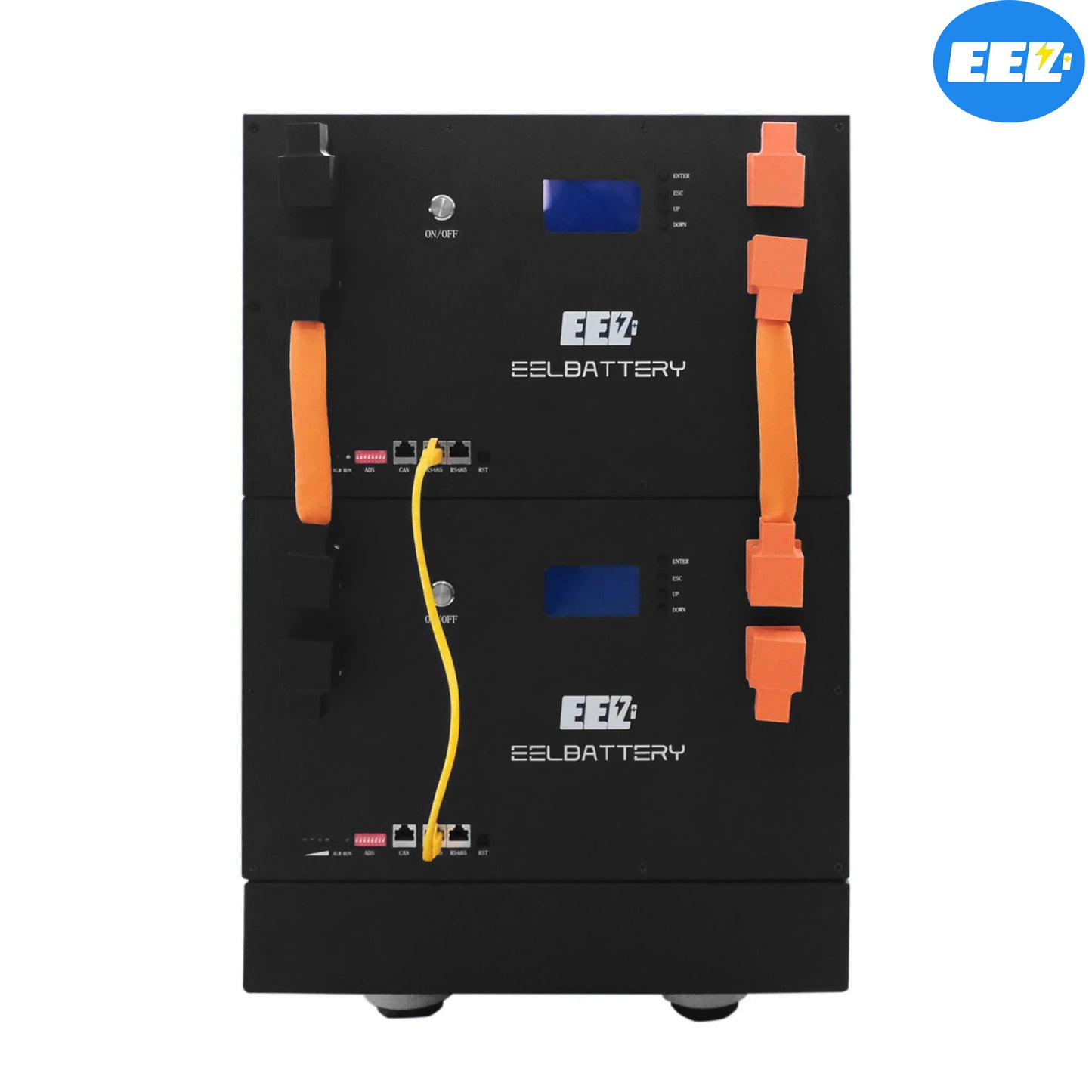 EEL 48V 16S LiFePO4 Batterie Box V3 Server Rack für DIY Solar 230Ah 280Ah Batterien Fall Camping Power Bank mit 4A Active Balancer Bluetooth 200A BMS