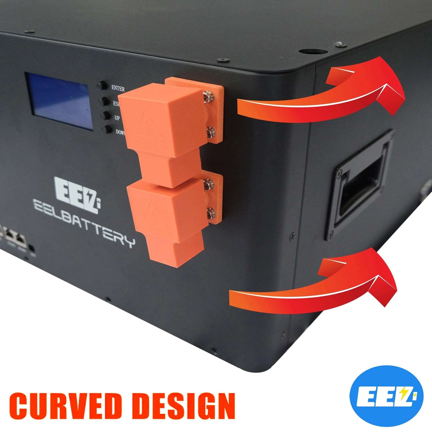 EEL V3 48V 16S Server Rack Battery DIY Unit 280 BOX 51.2V Stackable Type without Active Balancer