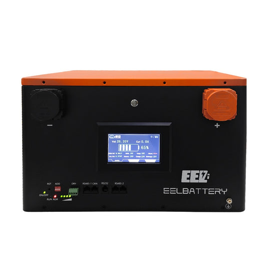 Upgraded-EEL 24V JK V2 Battery Box With 150A/200A inverter Bluetooth BMS,Best For Golf Cart,RV,EV,Boat