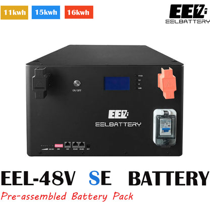 EEL 51.2v 11/15/16Kwh  Server Rack LiFePO4 Energy Storage Battery