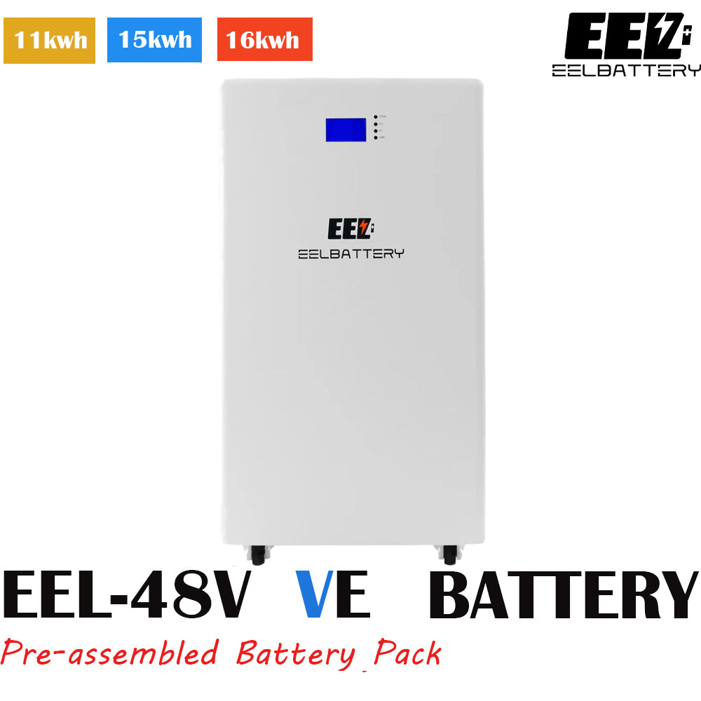 48V 16Kwh EEL Vertical LiFePO4 Battery Pack for Home Power Solar Energy Storage System