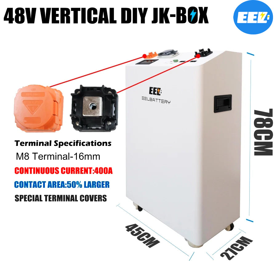 Dimension of EEL JK vertical battery box