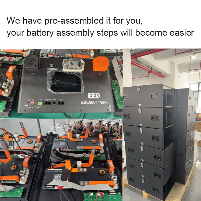 To save you time and minimize potential assembly issues, we have pre-assembled and inspected most components of the JK V6 battery enclosure. Upon delivery, it takes just over 20 minutes to complete your battery setup.