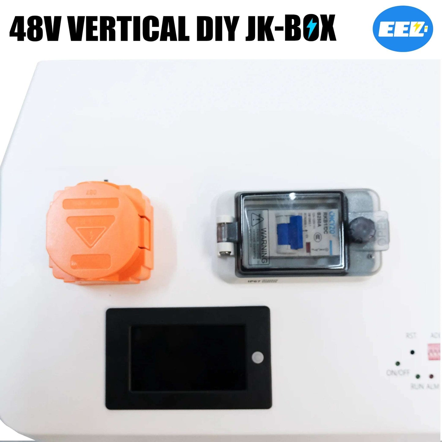 EEL-48V 16S DIY Vertical battery case with JK BMS EU stock