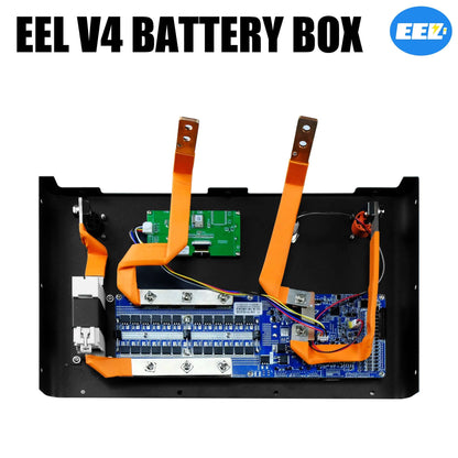 EEL 48V 16S V4 Server RackBattery Stackable DIY 280 Box Kits with Bluetooth BMS Home Energy Storage