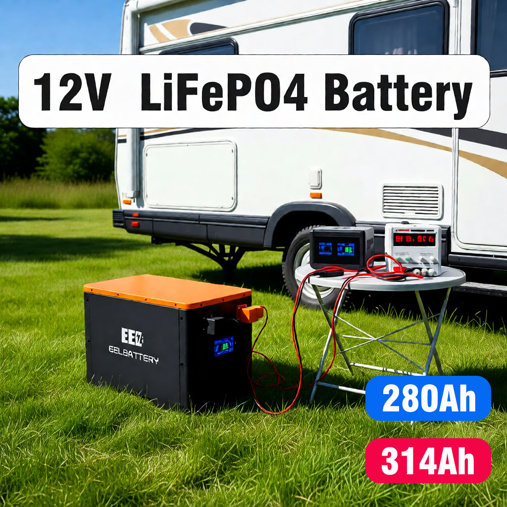EEL 12V LiFePO4 battery for camping,RV,EV.