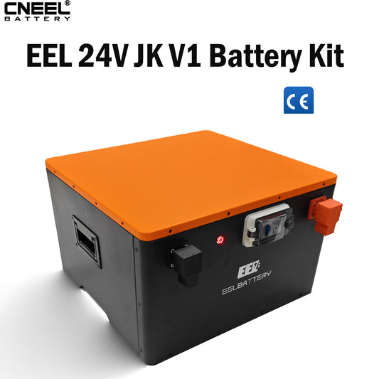 EEL 24V JK V1 DIY battery box for home energy storage.