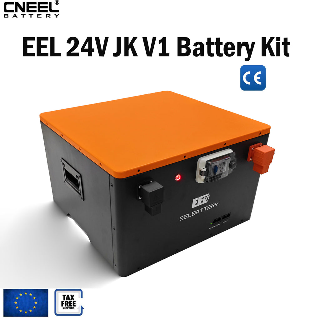 The EEL24V V1 DIY battery box, with 2A balancing function and support for communication with inverters, is ideal for home energy storage and outdoor camping power supply. Available in European warehouses.