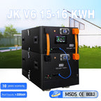 EEL 51.2v 15kwh 16Kwh Server Rack LiFePO4 JK V6 Home Solar Battery, For Household Energy Storage