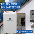 EEL 48V V2 vertical battery box, with complete accessories, is suitable for novices to use for home solar battery DIY.