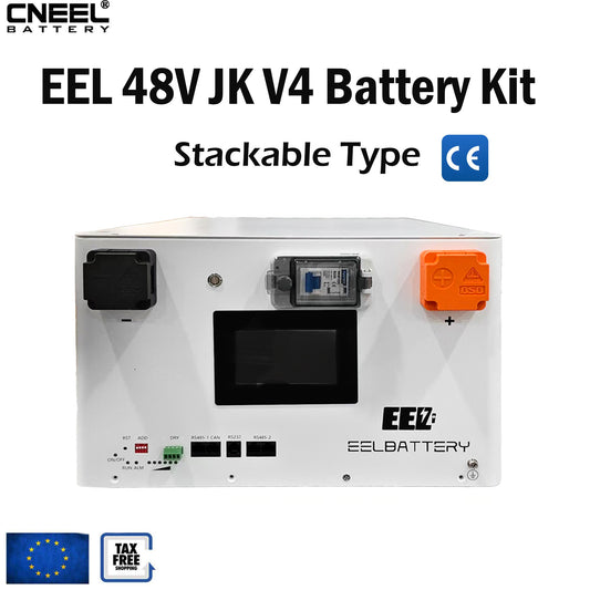 EELBATTERY V4 DIY JK 200A BMS LifePO4 280Ah Metal Battery Case  , EU stock