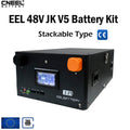EEL 48V JK V5 battery box for home solar DIY,energy storage stackable type,free shipping from EU warehouse.