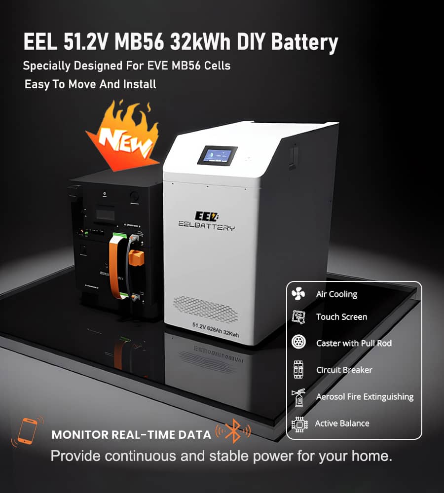 EEL 48V MB56 DIY battery kit for home energy storage