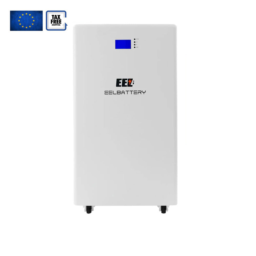 Special Offer! EEL-48V 16S DIY Vertical white Battery  Case with EN BMS for solar power system,EU stock