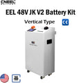 EEL 48V JK V2 vertical battery box with adjustable fuma wheels,for home solar diy,USA stock available.