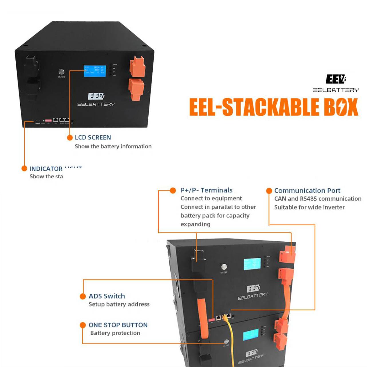 EEL V3 server rack box front panel introduction