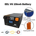 EEL 51.2v 15kwh 16Kwh Server Rack LiFePO4 JK V6 Home Solar Battery, For Household Energy Storage