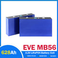 2PCS EVE MB56 628Ah Rechargeable Prismatic lifepo4 cell for solar system