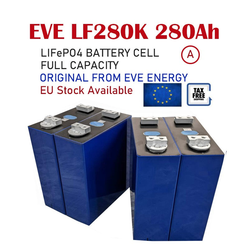 EVE LF280K lifepo4 battery cells EU stock 