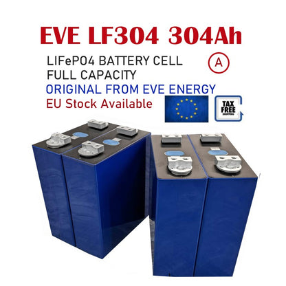 EVE 304Ah lifepo4 battery cells EU stock