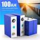 4PCS Level A EVE 3.2v 100Ah 105Ah  Genuine LiFePO4 Battery Cells China Inventory