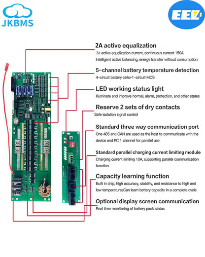 JK Inverter BMS Communication Interface Board Introduction