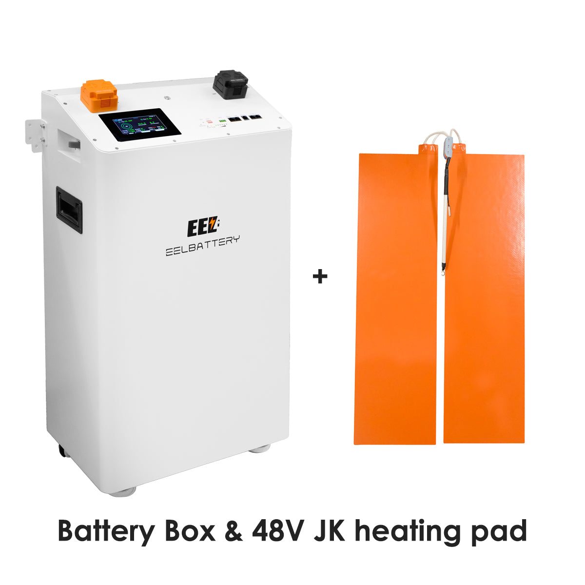 US Stock White V19 BMS V3 Vertical Box 16s 3.2V Lifepo4 Home Energy Storage Vertical EEL Battery Box