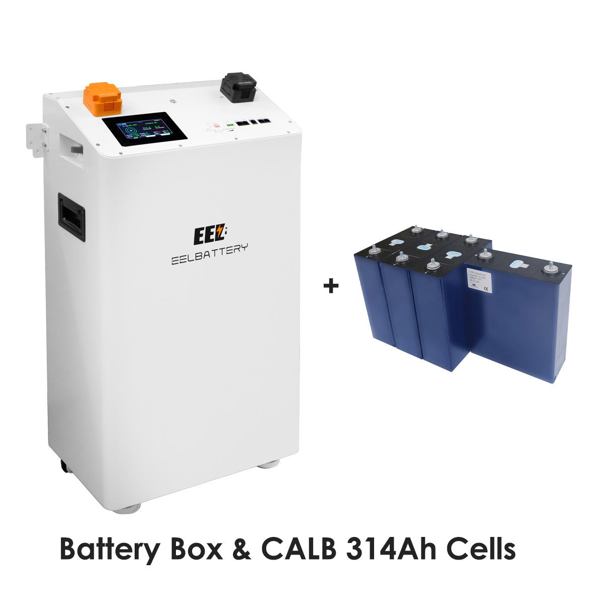 US Stock Pre-sale White V19 BMS V3 Vertical Box 16s 3.2V Lifepo4 Home Energy Storage Vertical EEL Battery Box