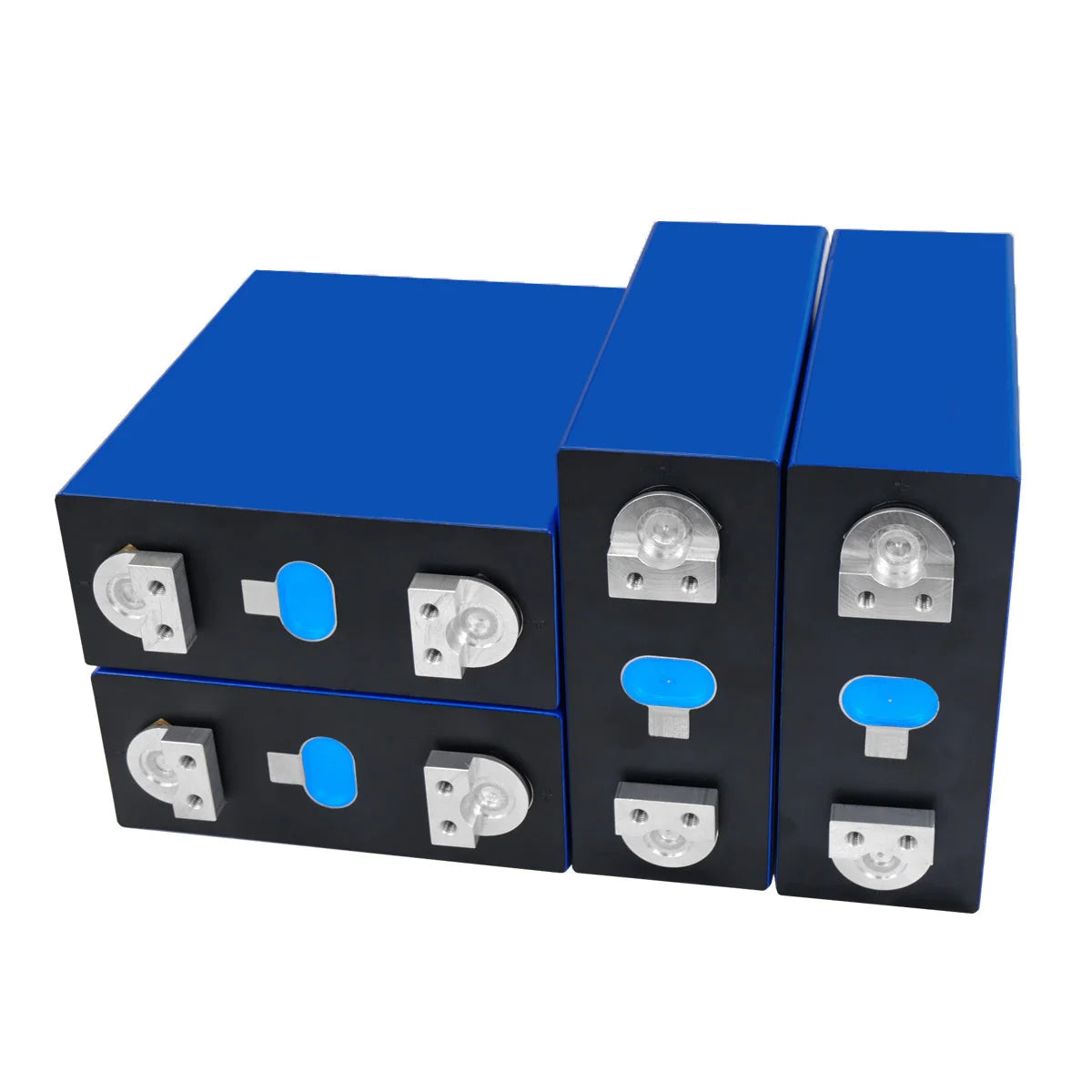 4PCS EVE lf280k V3 3.2V 310Ah Grade A with New Double Holes Studs LiFePO4 Cells ,USA Stock