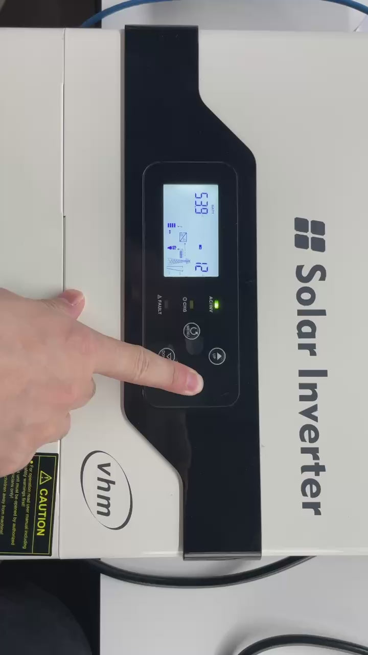JK BMS connected to Must inverter operation settings