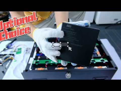 EEL 48V 16S 200A Bluetooth BMS V3 Battery Case ,Energy Storage Stackable Type ,USA Stock