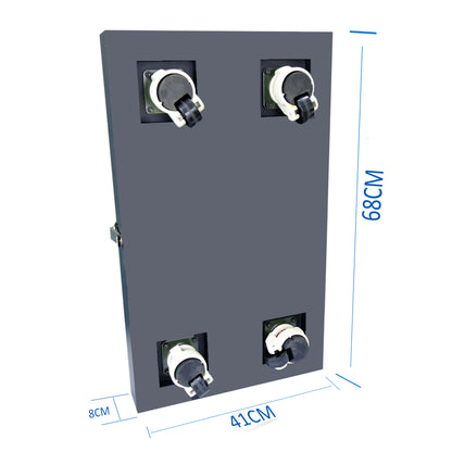 EEL 48V 16S Battery Box Server Rack Special Wheel Chassis, shipping from China